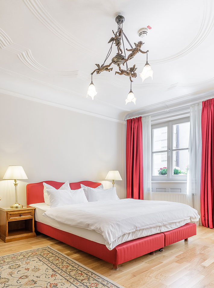 Doppelzimmer im Hotel Bohemian in Regensburg